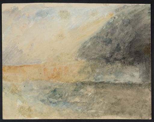 Joseph Mallord William Turner, ‘Cliffs, from the Sea’ c.1822-3
