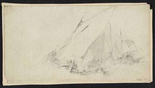 Joseph Mallord William Turner, ‘Study of a Boat’ c.1822
