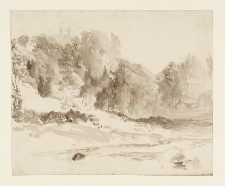 Joseph Mallord William Turner, ‘Dob Park Lodge above the River Washburn’ ?1824