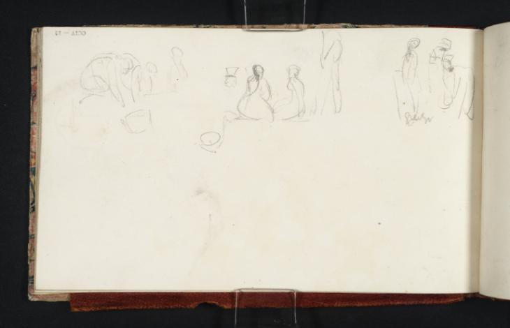 Joseph Mallord William Turner, ‘Groups of Figures’ c.1823-4
