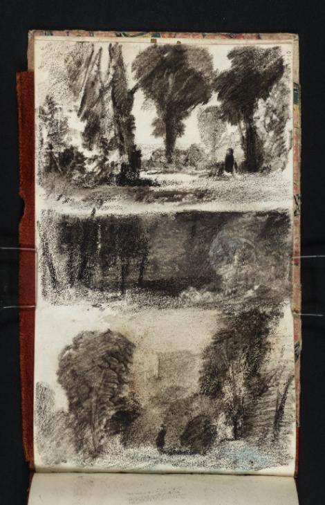 Joseph Mallord William Turner, ‘Wooded Landscapes, Possibly Designs for Pictures’ c.1823-4