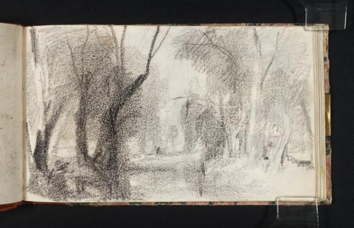 Joseph Mallord William Turner, ‘A Wooded ?River Scene’ c.1823-4
