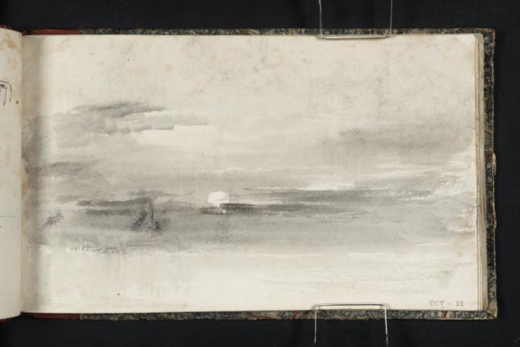 Joseph Mallord William Turner, ‘?A Sunset’ c.1823-4
