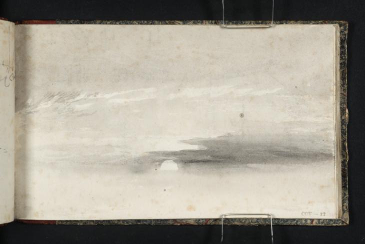 Joseph Mallord William Turner, ‘?A Sunset’ c.1823-4