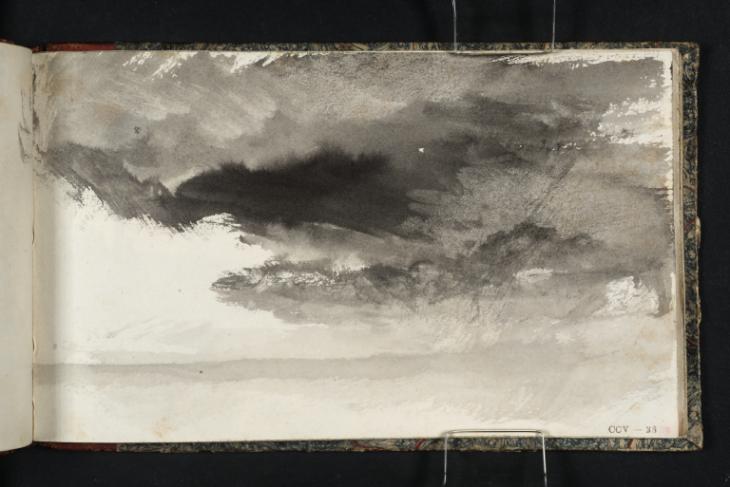 Joseph Mallord William Turner, ‘A Stormy Sky’ c.1823-4