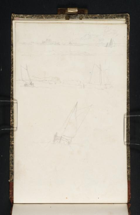 Joseph Mallord William Turner, ‘Boats off Southsea Castle’ ?1824