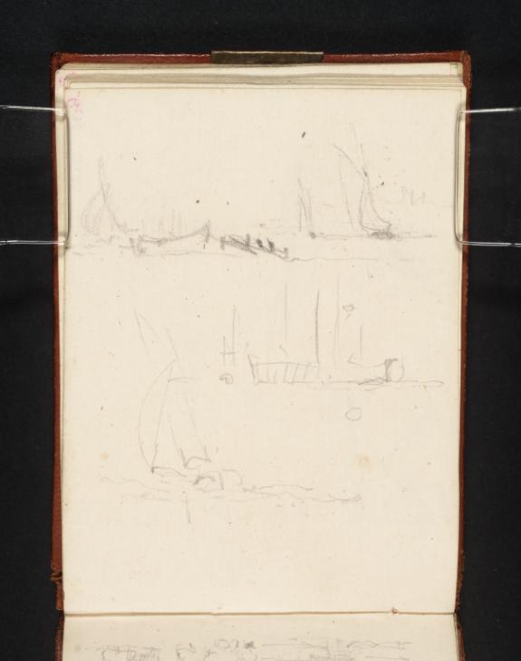 Joseph Mallord William Turner, ‘Yachts and Other Shipping off East Cowes Castle’ 1827