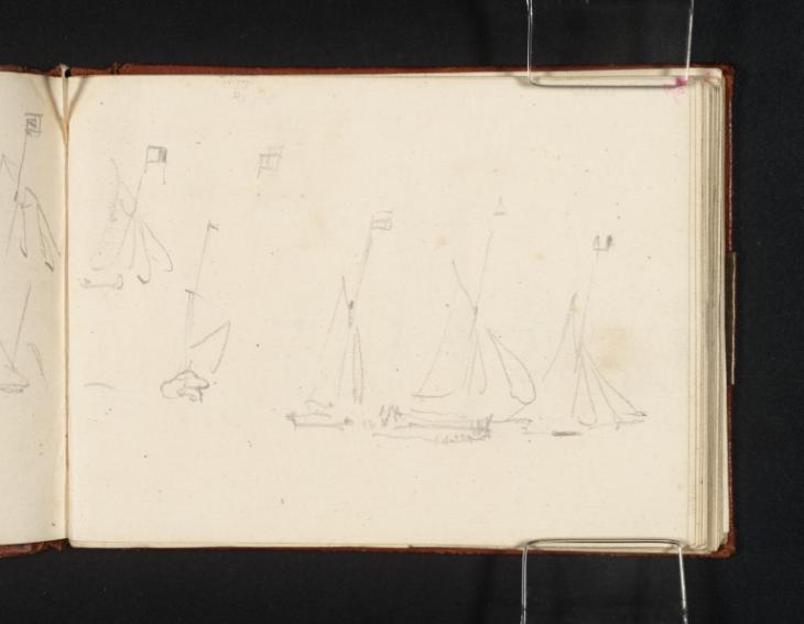 Joseph Mallord William Turner, ‘Yachts Racing’ 1827