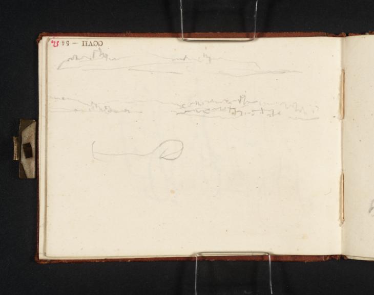 Joseph Mallord William Turner, ‘?East Cowes and Cowes from the Solent; ?a Boat’ 1827