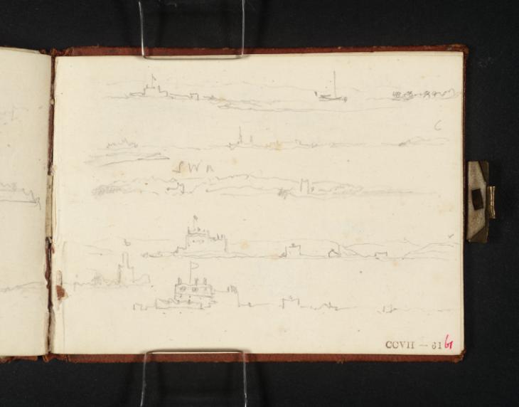 Joseph Mallord William Turner, ‘Views of Calshot Castle and Southampton’ 1827