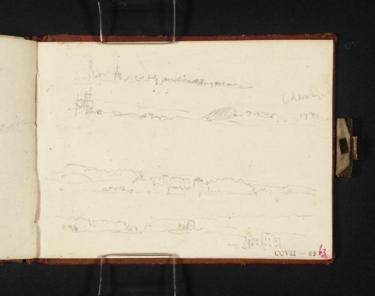 Joseph Mallord William Turner, ‘Views from Southampton Water, Including Southampton and Netley Abbey’ 1827