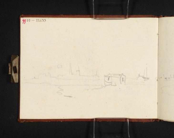 Joseph Mallord William Turner, ‘Southampton at Sunset’ 1827