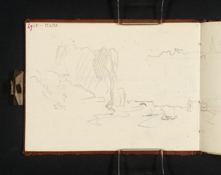 Joseph Mallord William Turner, ‘Southampton at Sunset; the Shore of Southampton Water’ 1827