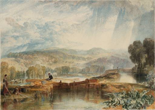 Joseph Mallord William Turner, ‘More Park, near Watford, on the River Colne’ c.1823