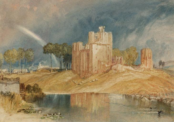 Joseph Mallord William Turner, ‘Brougham Castle, near the Junction of the Rivers Eamont and Lowther’ c.1824