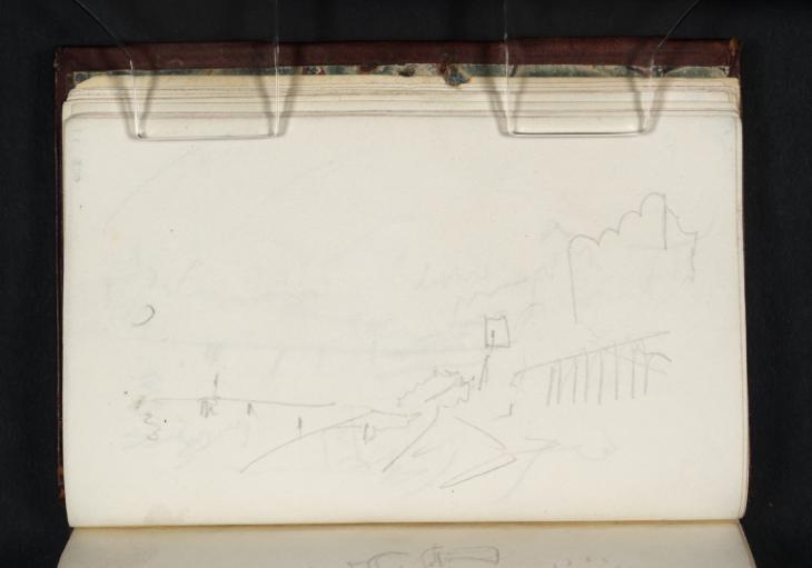 Joseph Mallord William Turner, ‘Coastal View ?at Brighton’ c.1824