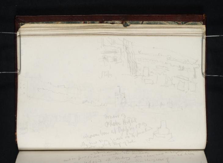 Joseph Mallord William Turner, ‘View of Brighton from St Nicholas' Church’ c.1824