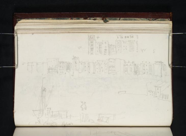 Joseph Mallord William Turner, ‘Buildings at Brighton’ c.1824