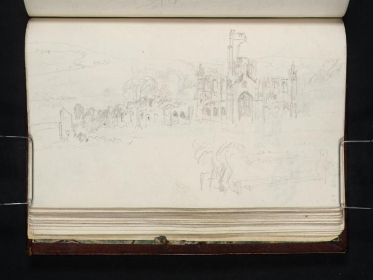 Joseph Mallord William Turner, ‘Two Views of Kirkstall Abbey’ c.1824
