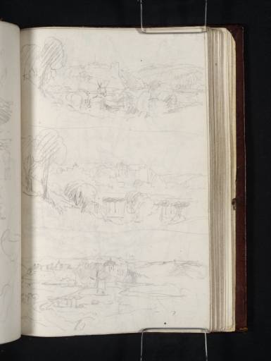 Joseph Mallord William Turner, ‘Three Views of Arundel Castle’ c.1824