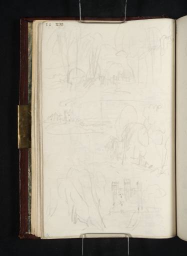Joseph Mallord William Turner, ‘Arundel Park and Castle’ c.1824
