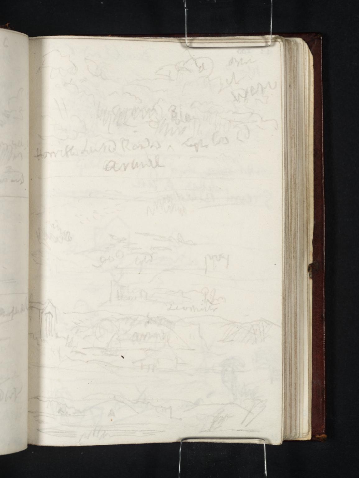 Study of Sky at Arundel; Also View of Leominster [Turner]
