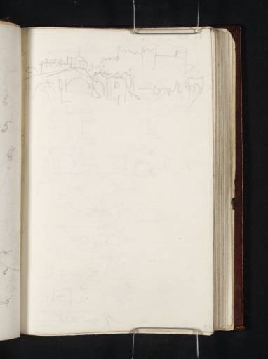 Joseph Mallord William Turner, ‘Bridge, with Arundel Castle Beyond’ c.1824