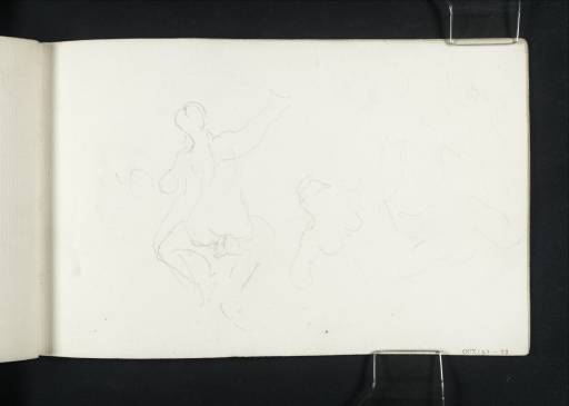 Joseph Mallord William Turner, ‘A Naked Couple Engaged in Sexual Activity, a Naked, Reclining Woman Seated and Other Figures’ c.1810
