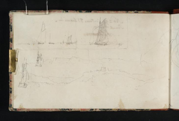 Joseph Mallord William Turner, ‘Sailing Vessels off Coast of Dover’ 1821