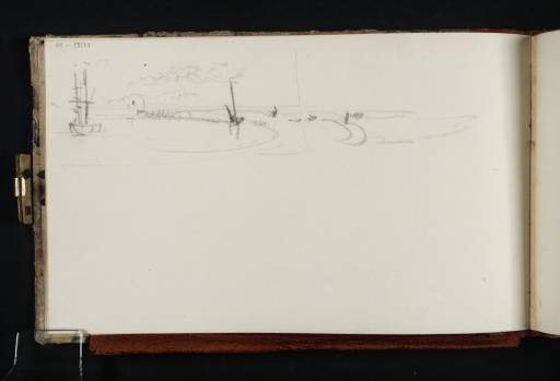 Joseph Mallord William Turner, ‘River Scene, with Boats’ 1821