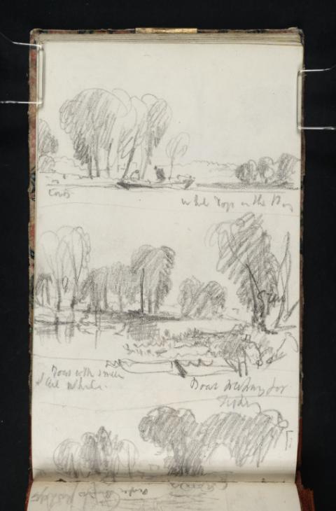 Joseph Mallord William Turner, ‘Scenes on River’ 1821