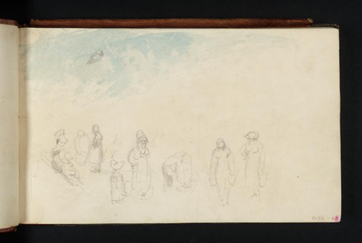 Joseph Mallord William Turner, ‘Women and Girls, Perhaps by the Sea’ c.1825