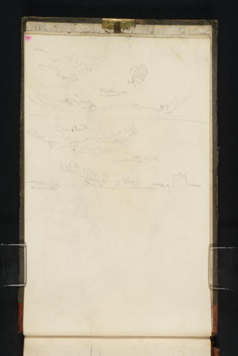 Joseph Mallord William Turner, ‘Studies of Clouds ?at Sunset’ c.1825