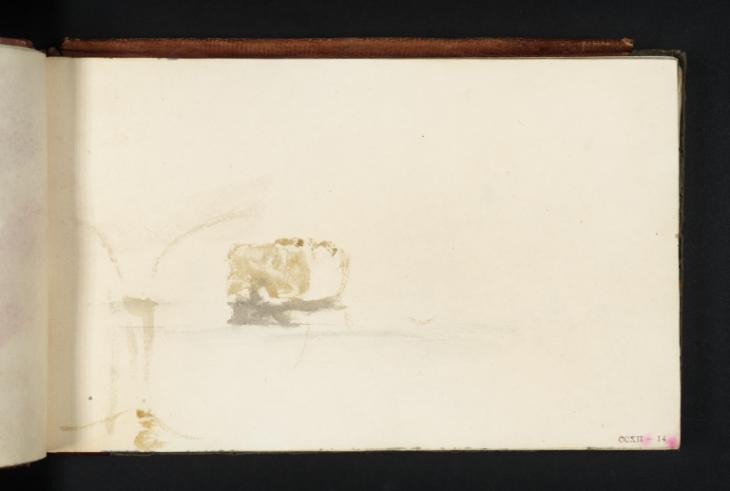 Joseph Mallord William Turner, ‘A Barge near a Bridge’ c.1825