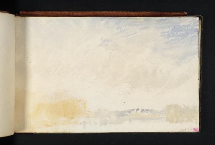 Joseph Mallord William Turner, ‘A River Scene’ c.1825