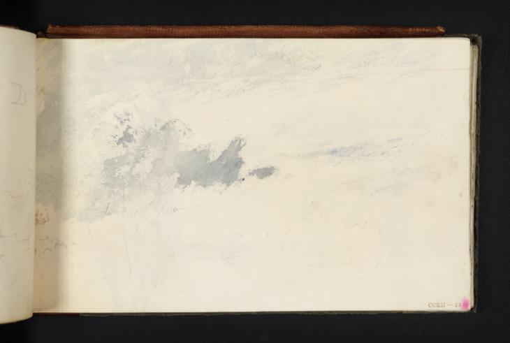 Joseph Mallord William Turner, ‘A Valley with a Cloudy Sky’ c.1825