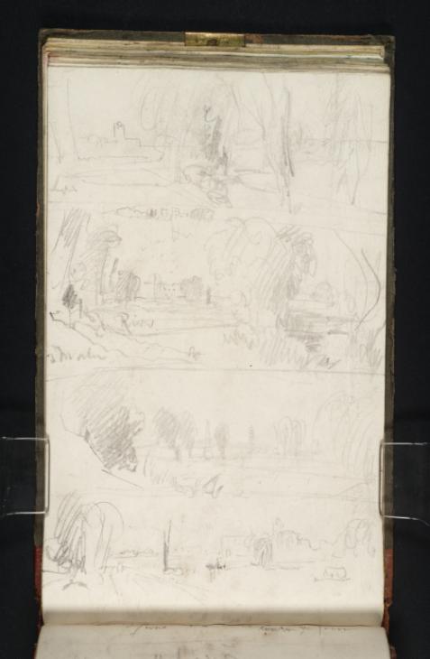 Joseph Mallord William Turner, ‘Views on the River Thames around Isleworth’ c.1825