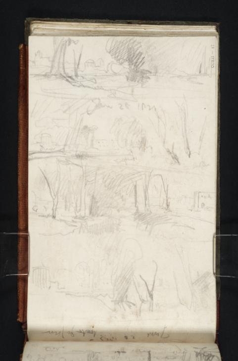 Joseph Mallord William Turner, ‘Views on the River Thames around Isleworth’ c.1825