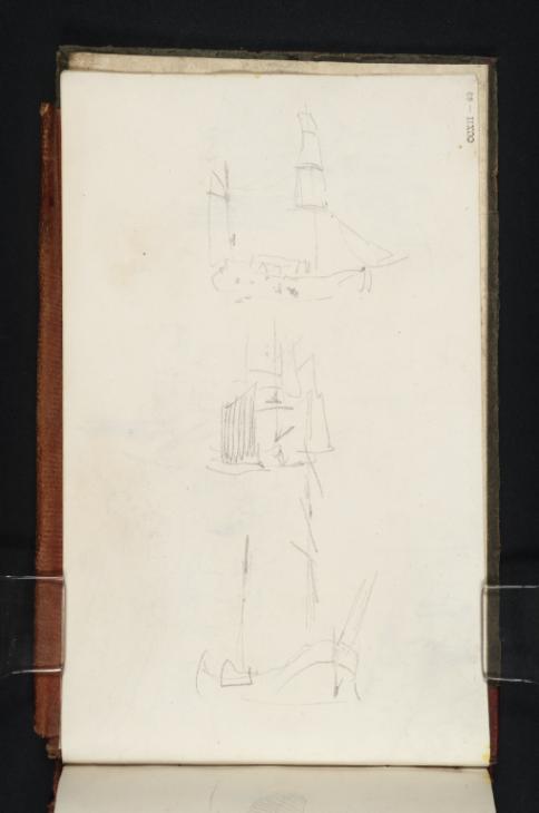 Joseph Mallord William Turner, ‘Sailing Vessels’ c.1825