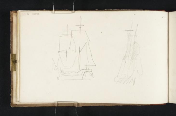 Joseph Mallord William Turner, ‘Two Sailing Ships’ 1825