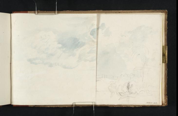 Joseph Mallord William Turner, ‘A Cloudy Sky’ 1821