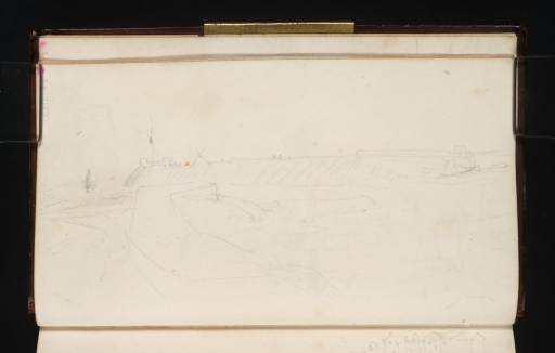 Joseph Mallord William Turner, ‘The Piers at Folkestone Harbour’ 1825