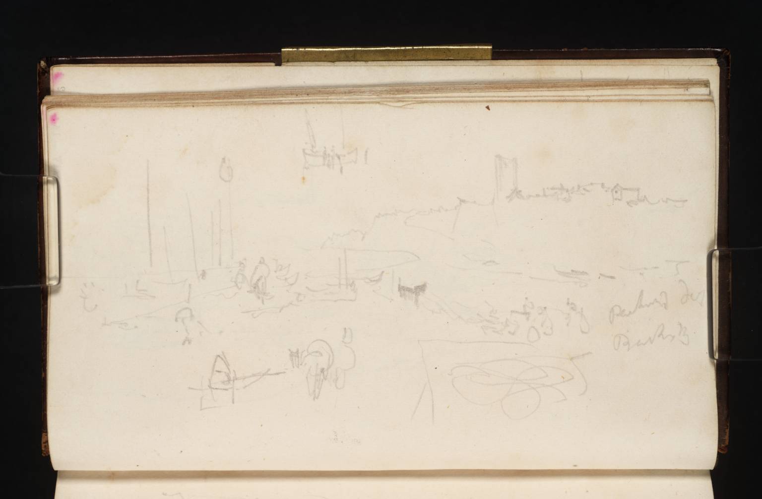 Scene on Coast (?at Folkestone)