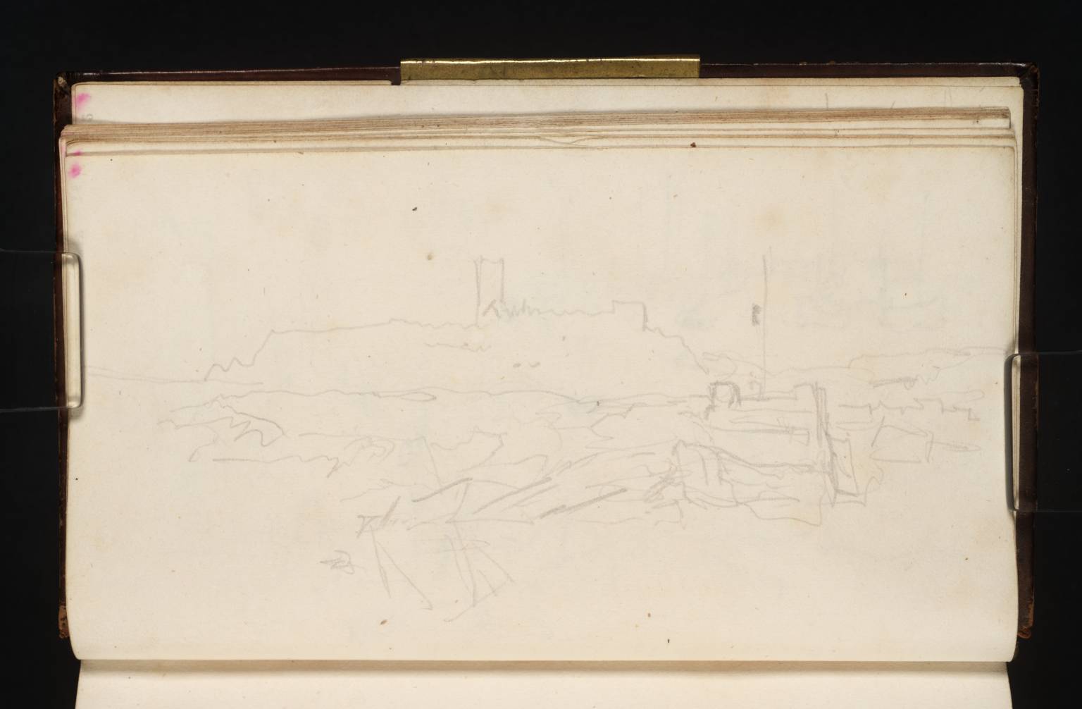 Scene on Coast (?at Folkestone)