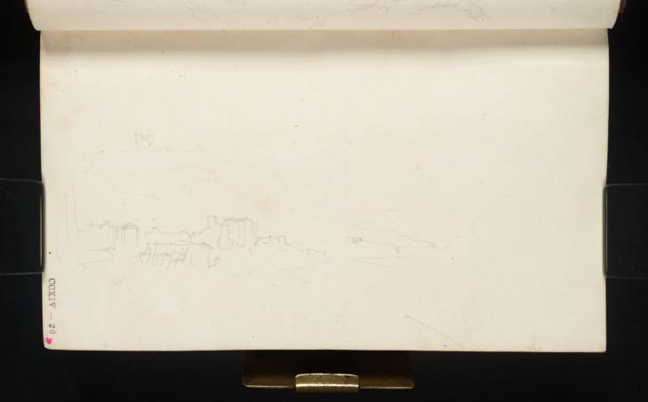 Joseph Mallord William Turner, ‘Folkestone Harbour, with the Cliffs towards Copt Point’ 1825