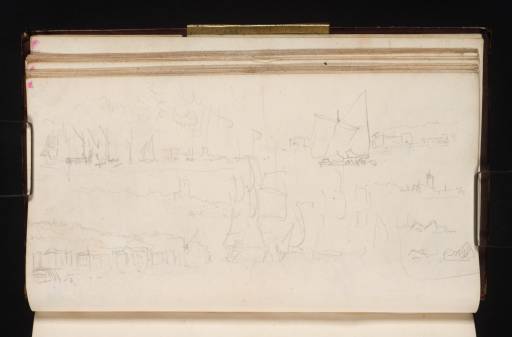 Joseph Mallord William Turner, ‘Studies of Ships and Boats under Sail ?off the English or Dutch Coast’ 1825