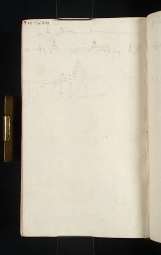 Joseph Mallord William Turner, ‘River Views of Dordrecht, with the Groothoofdspoort, Bonifatiuskerk and Grote Kerk’ 1825