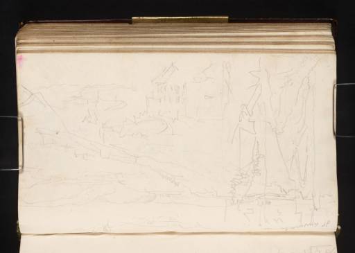 Joseph Mallord William Turner, ‘Views over the Meuse Valley from the Hills North-West of Liège, with the Citadel beyond the Xhovémont District’ 1825