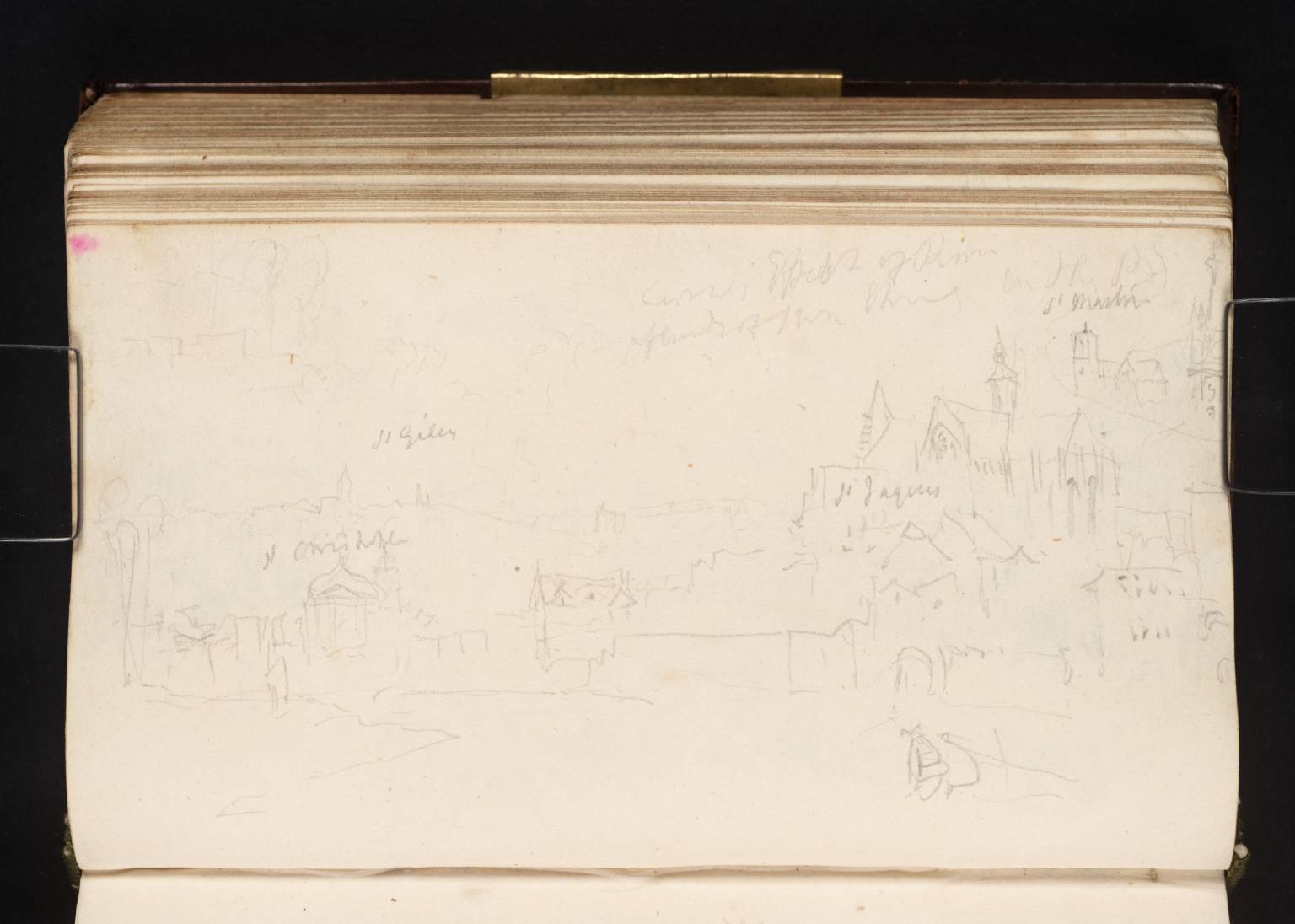 Views of Town. St Gilles, St Christofe, St Jaques, St Martin [Turner]