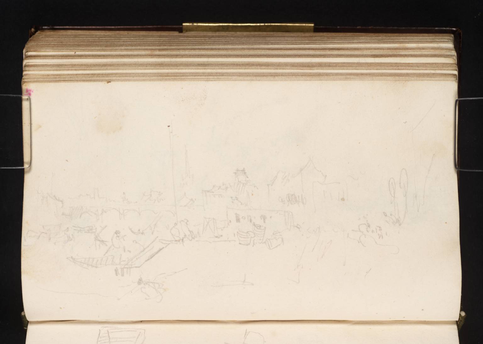Town, with Bridge